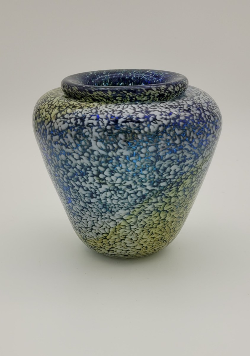 Speckled Shoulder Vase